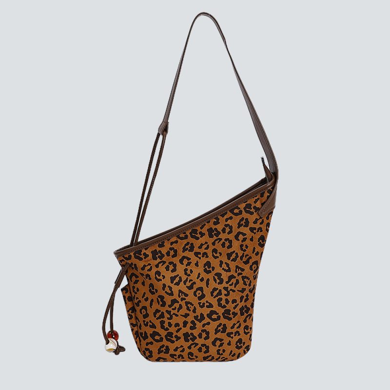 Suede Hobo Bags with Beaded Accents