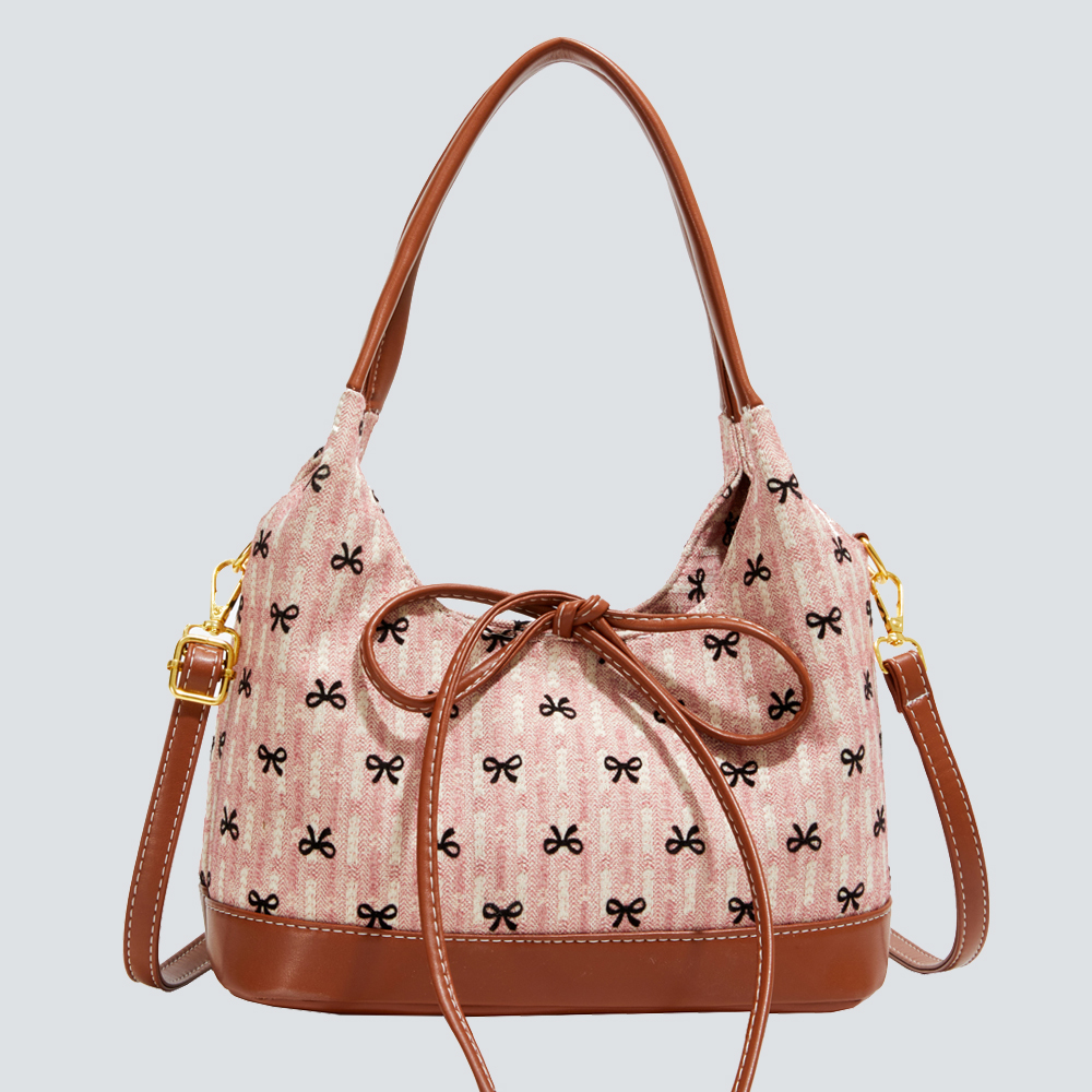 Elegant Patterned Tote Bag - Image 4
