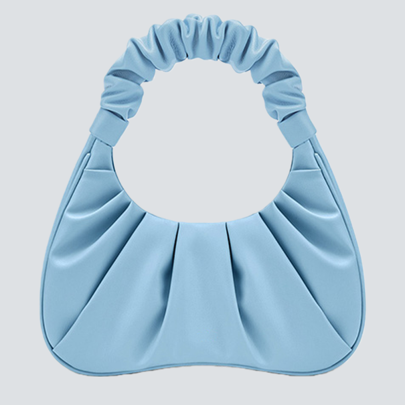 Cloud bag, white armpit bag, women's high-end French niche handbag, small handbag