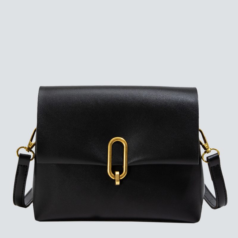 Minimalist Leather Crossbody Bag