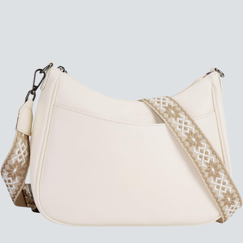 APHISON Trendy Leather Crossbody Purse with Adjustable Strap, Women's Shoulder Handbag