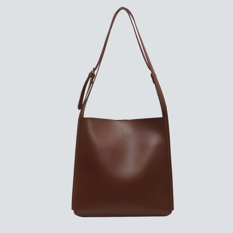 Structured Leather Tote Bags